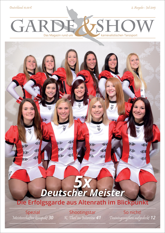 Garde & Show Ausgabe #02 - Ausgabe Juli 2015